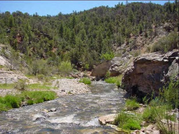 Jemez River & Vallecito Creek @ Pueblo of Jemez - Jemez, New Mexico ...